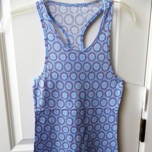 TORY BURCH SPORT Racerbank Tank Top Sz M